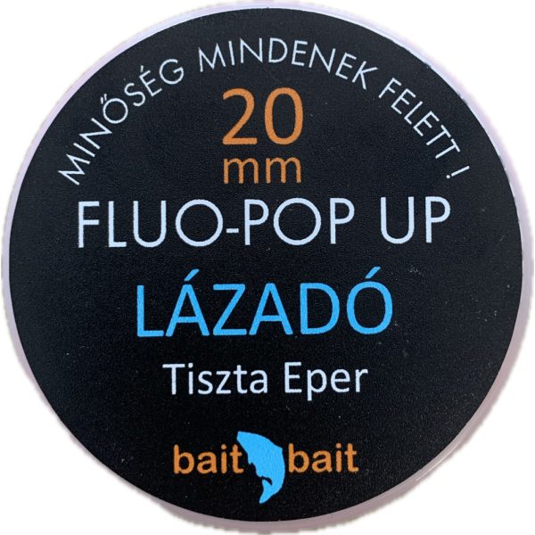 BaitBait Lázadó Fluo Pop Up Bojli 20mm 50gr