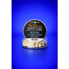 BaitBait Rodin 7x10mm Flou Method Dumbel White Wafter 20gr