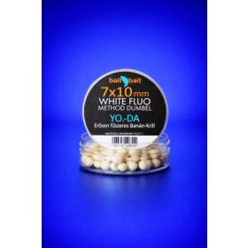 BaitBait Yo-Da 7x10mm Flou Method Dumbel White Wafter 20gr