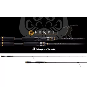   Major Craft Benkei Reloaded BIRS-73M Fast 2,21m 5-14gr 1 Részes Pergető Bot