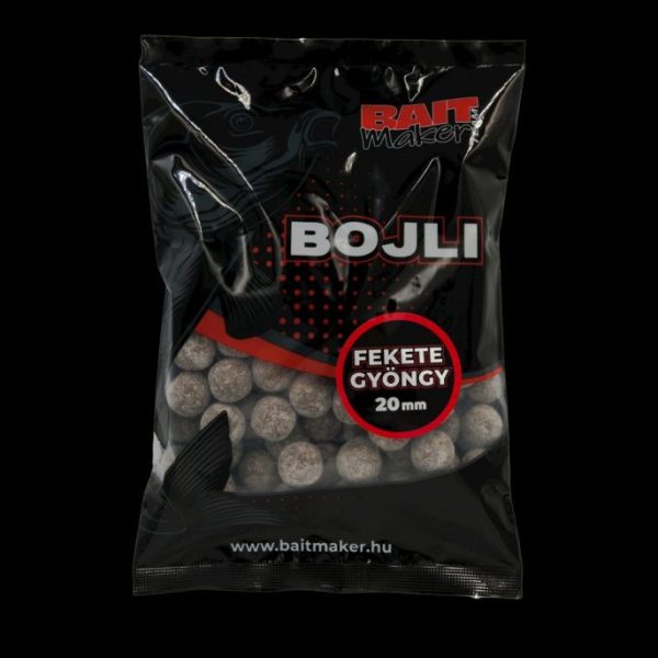 Bait Maker 20mm Fekete Gyöngy Bojli 800gr