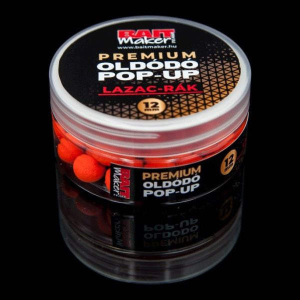 Bait Maker Premium 12mm Lazac És Rák Oldódó Pop Up 25gr