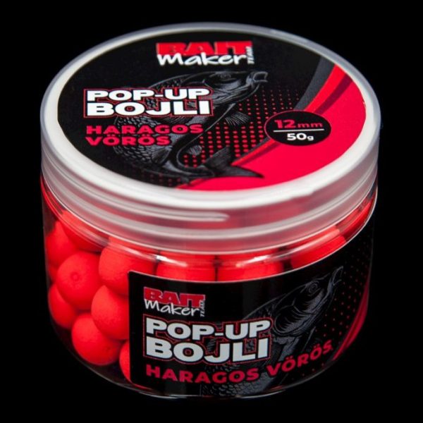 Bait Maker 12mm Haragos Vörös Pop Up 50gr