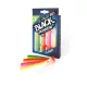FIIISH 4db 120mm-es Black Minnow test élénk színekben:  Green/Orange - Orange/Yellow - Fluo Pink - F Plasztik műcsali