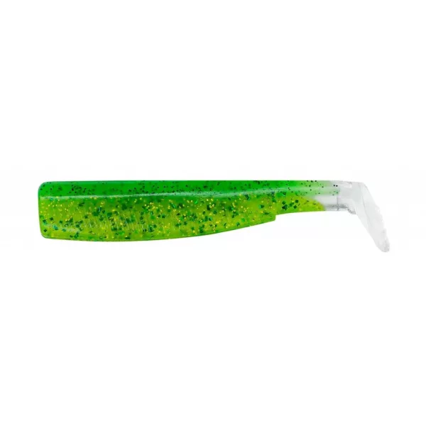 FIIISH 3db 120mm-es Black Minnow test - Chartreuse szín Plasztik műcsali