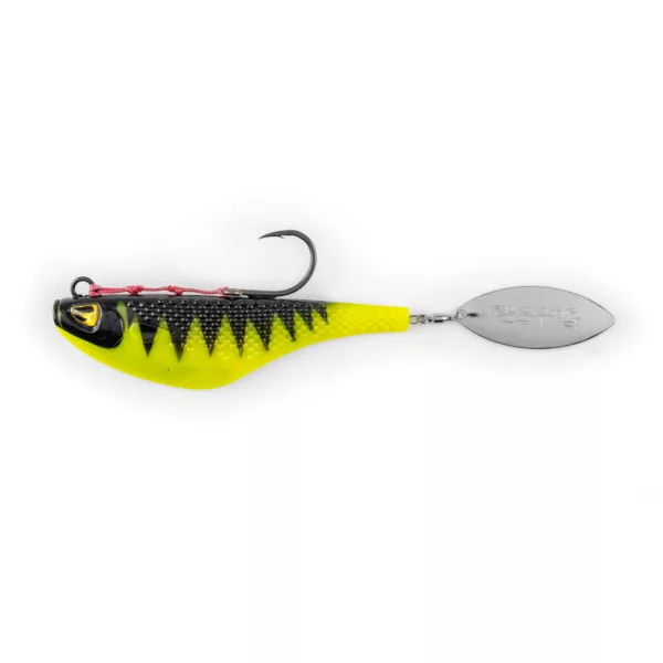 Black Cat Mad Flash Spin Tail Shock Perch 14cm 82gr Műcsali