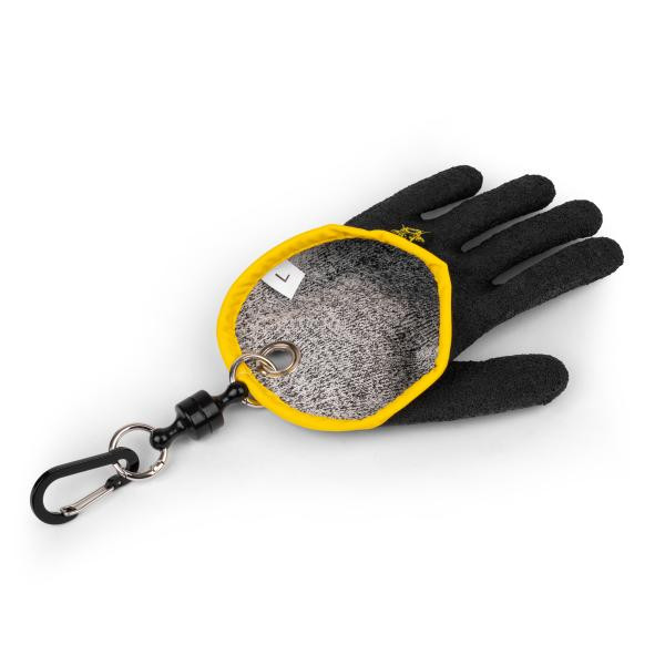 Black Cat Landing Glove Balkezes Halkiemelő Kesztyű L