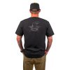 Black Cat Logo Black T-Shirt Póló 2XL