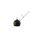Black Cat Cat Ball Dead Or Alive System Fekete 80gr