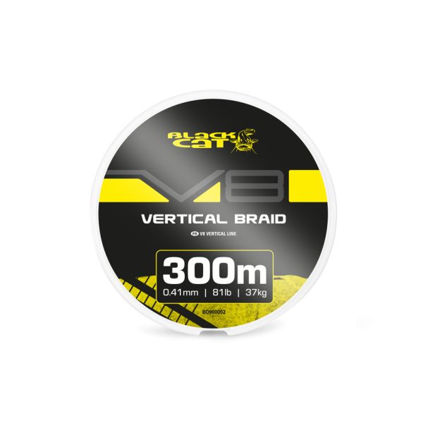 Black Cat V8 Vertical Braid 0,41mm 300m Fonott Főzsinór