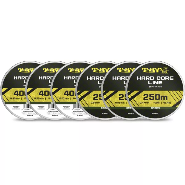 Black Cat BC Hard Core Line Zöld 0,55mm 400m Fonott Főzsinór