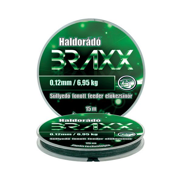 Haldorádó Braxx Pro 0,10mm 10m Fonott előkezsinór