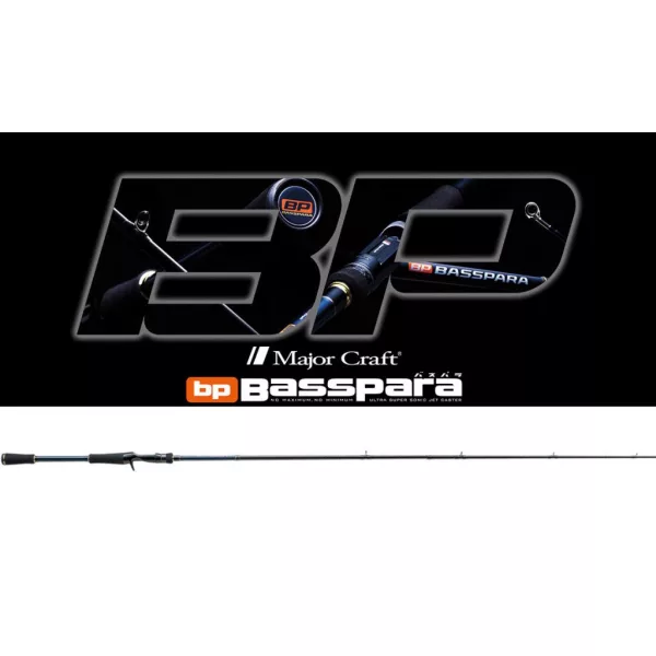 Major Craft Basspara BXC-69M Baitcast R.Fast 2,05m 7-21gr 2 Részes Casting Pergető Bot