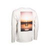 Nash Make It Happen Sunset Long Sleeve T Shirt Ecru Hosszúujjú Póló S