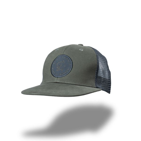 Nash Make It Happen Carp Logo Trucker Cap Zöld Baseball Sapka
