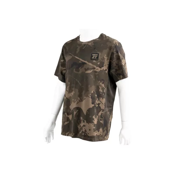 Nash ZT Lite Luxe T Shirt Camo Póló L