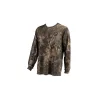 Nash ZT Lite Luxe Long Sleeve T Shirt Camo Hosszú Ujjú Póló 3XL