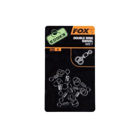 Fox Edges Double Ring Swivel Forgókapocs 7x8
