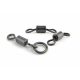 Fox EDGES™ Flexi Ring Swivel - Size 7 Forgókapocs