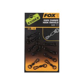 Fox Edges Kwik Change Hook Swivels Forgókapocs 11x10