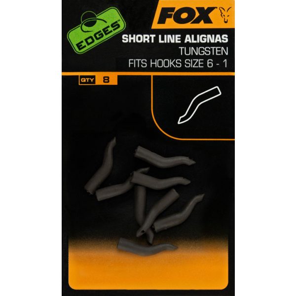 Fox EDGES™ Tungsten Line Alignas Tungsten Size 6 - 1 Short Horogbefordító