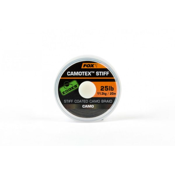 Fox EDGES™ Camotex Stiff 35lb - 20m Fonott zsinór