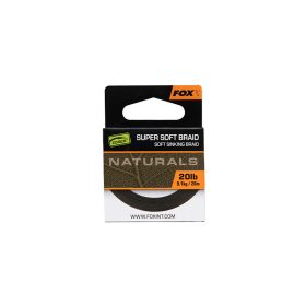   Fox Edges Naturals Super Soft Braid Fonott Előkezsinór 20lb 20m