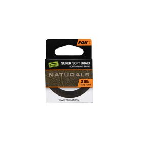   Fox Edges Naturals Super Soft Braid Fonott Előkezsinór 25lb 20m
