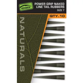   Fox Edges Naturals Power Grip Naked Line Tail Rubbers 7 Gumihüvely