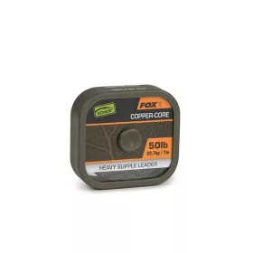Fox Naturals Copper Core Fonott Előkezsinór 50lb 7,00m