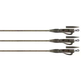 Fox Edges Naturals Tubing Leadclip Ready Rigs Size 7 3db