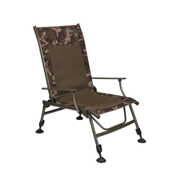 Fox Duralite Recliner XL Arm Chair Karfás Horgász Szék 38-48x56x54cm