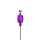 Fox Black Label Dumpy Bobbin Purple Swinger