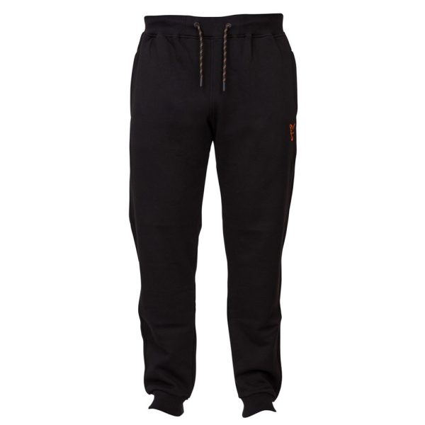 Fox Collection Orange & Black Joggers Melegítőnadrág L