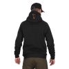 Fox Collection LW Hoody Fekete-Narancssárga Kapucnis Pulóver S