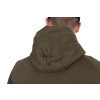 Fox Collection LW Hoody Zöld-Fekete Kapucnis Pulóver S