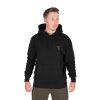 Fox Collection Hoody Fekete-Narancssárga Kapucnis Pulóver S