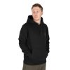 Fox Collection Hoody Fekete-Narancssárga Kapucnis Pulóver S