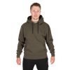 Fox Collection Hoody Zöld-Fekete Kapucnis Pulóver S