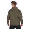 Fox Collection Hoody Zöld-Fekete Kapucnis Pulóver M