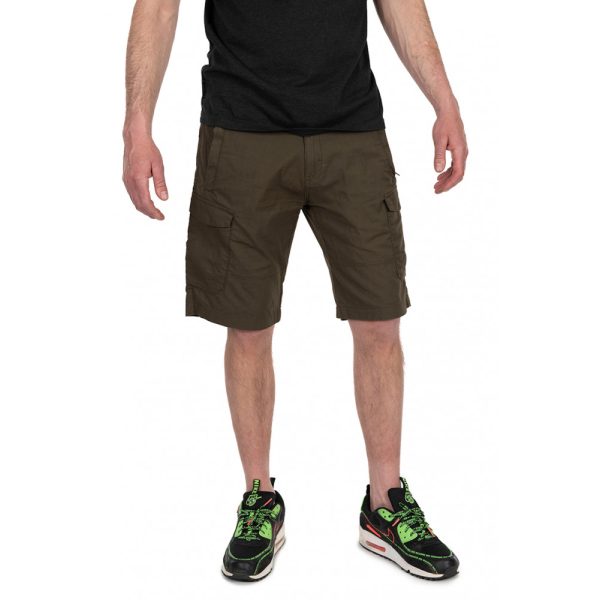 Fox Collection LW Cargo Shorts Zöld-Fekete Rövid Nadrág M