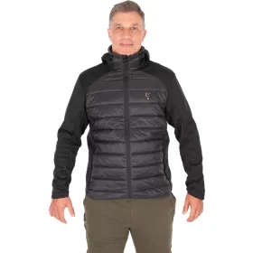 Fox Collection Hybrid Jacket Fekete-Narancssárga Kabát 3XL