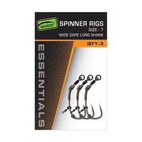   Fox Edges Spinner Rigs 7 Füles, Szakállas Forgószerelékes Horog 3db