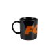 Fox Fekete-Narancssárga Logo Ceramic Mug 350ml Bögre