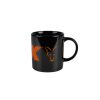 Fox Fekete-Narancssárga Logo Ceramic Mug 350ml Bögre