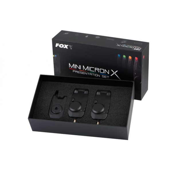 Fox Mini Micron X 2 rod set Elektromos kapásjelző