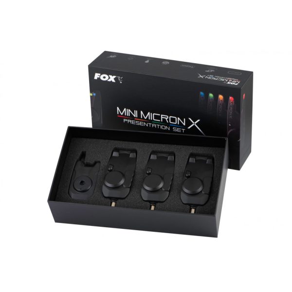 Fox Mini Micron X 3 Rod Set Elektromos kapásjelzőszett