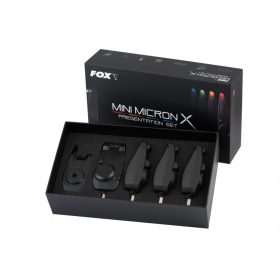 Fox Mini Micron X 4 rod set Elektromos kapásjelző