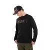 Fox Fox Black / Camo LS  - M Póló
