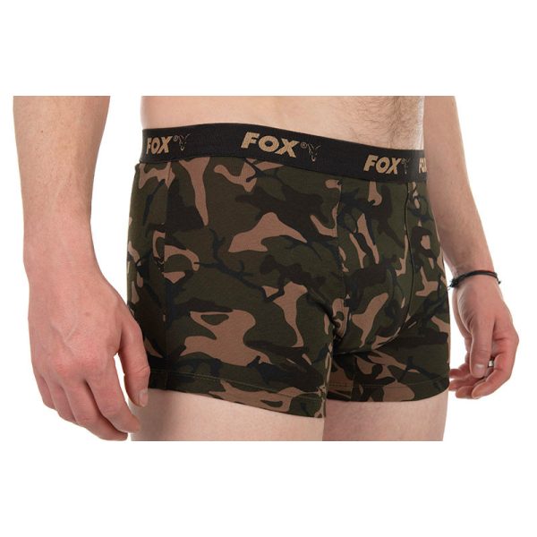 Fox Camo Boxers x 3 - M Boxer alsó